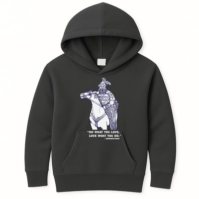 Do What You Want And Love What You Do Genghis Khan Kids Hoodie