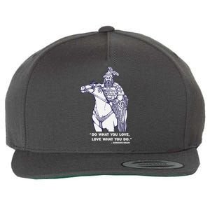 Do What You Want And Love What You Do Genghis Khan Wool Snapback Cap