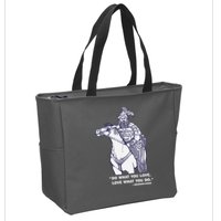 Do What You Want And Love What You Do Genghis Khan Zip Tote Bag