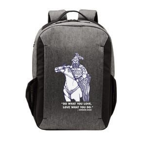 Do What You Want And Love What You Do Genghis Khan Vector Backpack