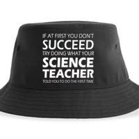 Do What Your Science Teacher Told You Sustainable Bucket Hat