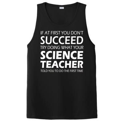 Do What Your Science Teacher Told You PosiCharge Competitor Tank