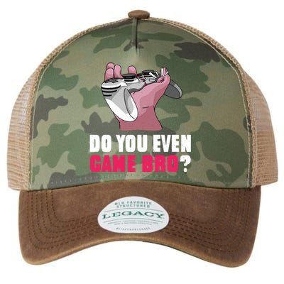 Do You Even Game Bro? Funny Gamer Legacy Tie Dye Trucker Hat