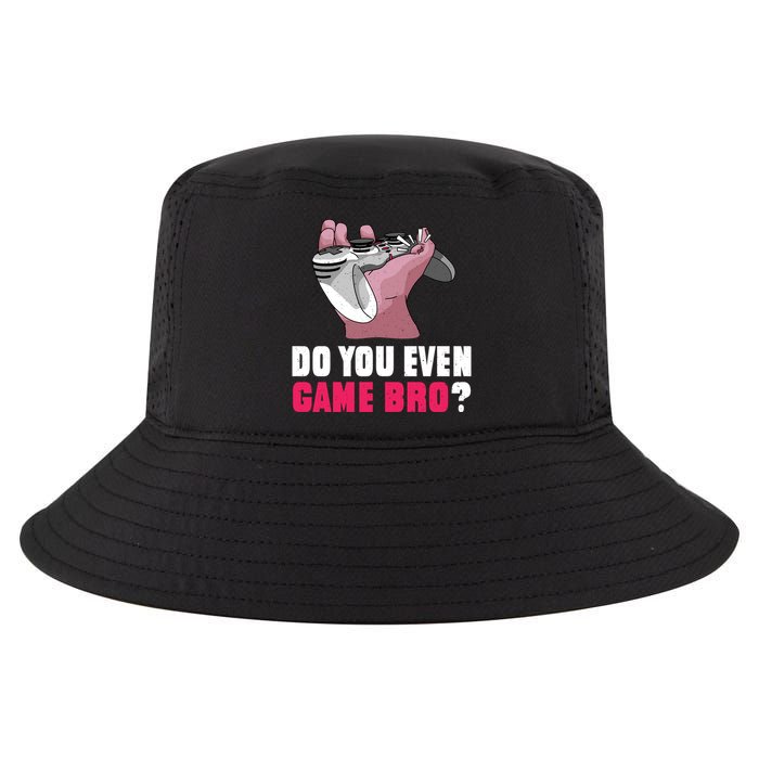 Do You Even Game Bro? Funny Gamer Cool Comfort Performance Bucket Hat