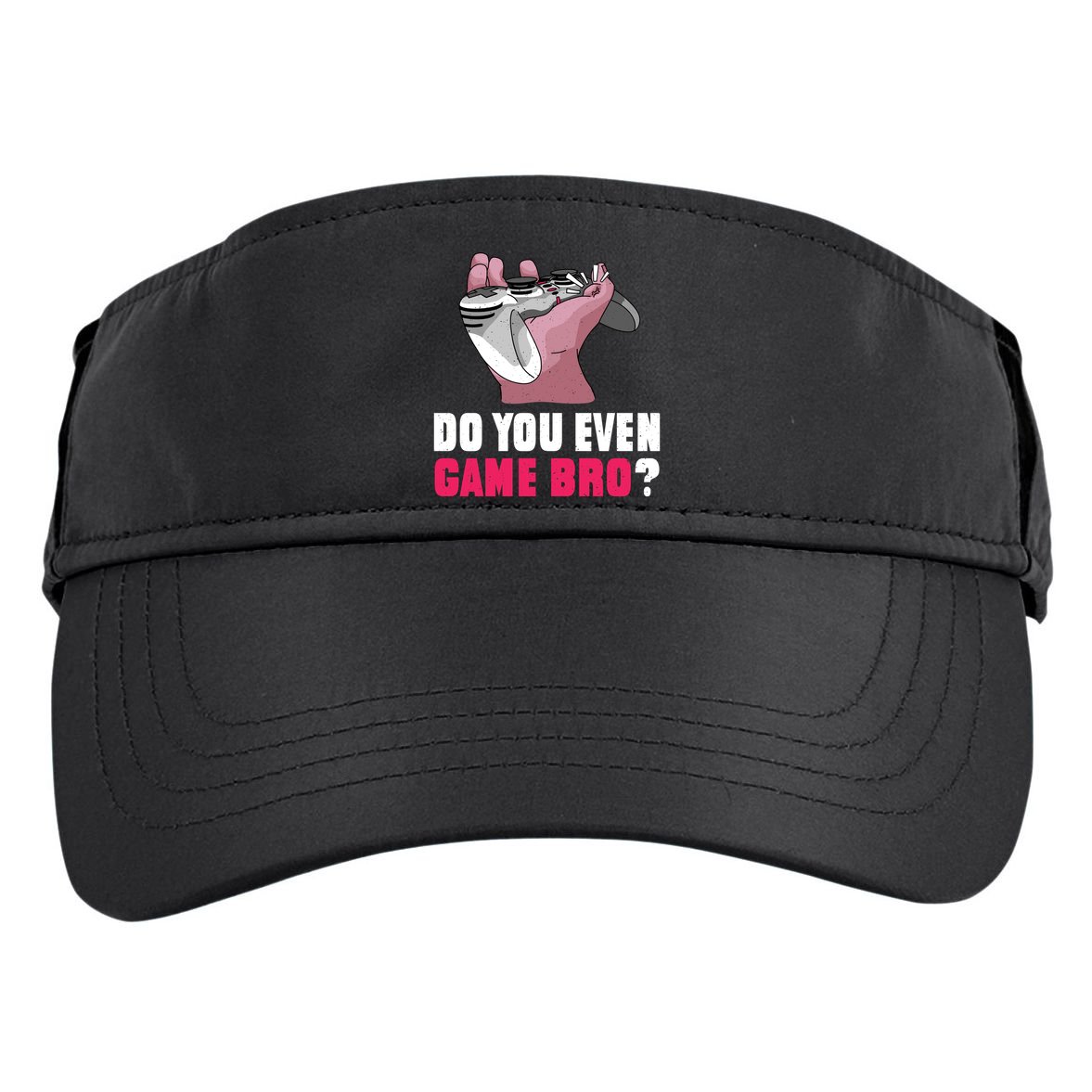 Do You Even Game Bro? Funny Gamer Adult Drive Performance Visor