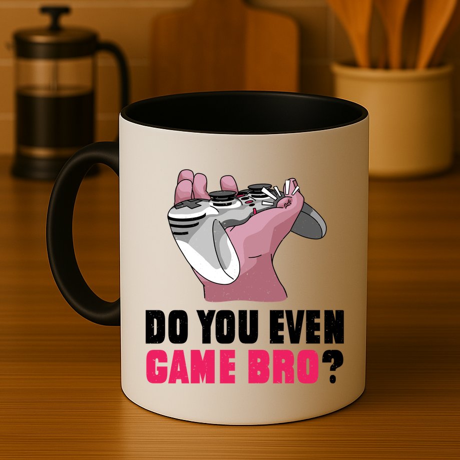 Do You Even Game Bro? Funny Gamer Mug