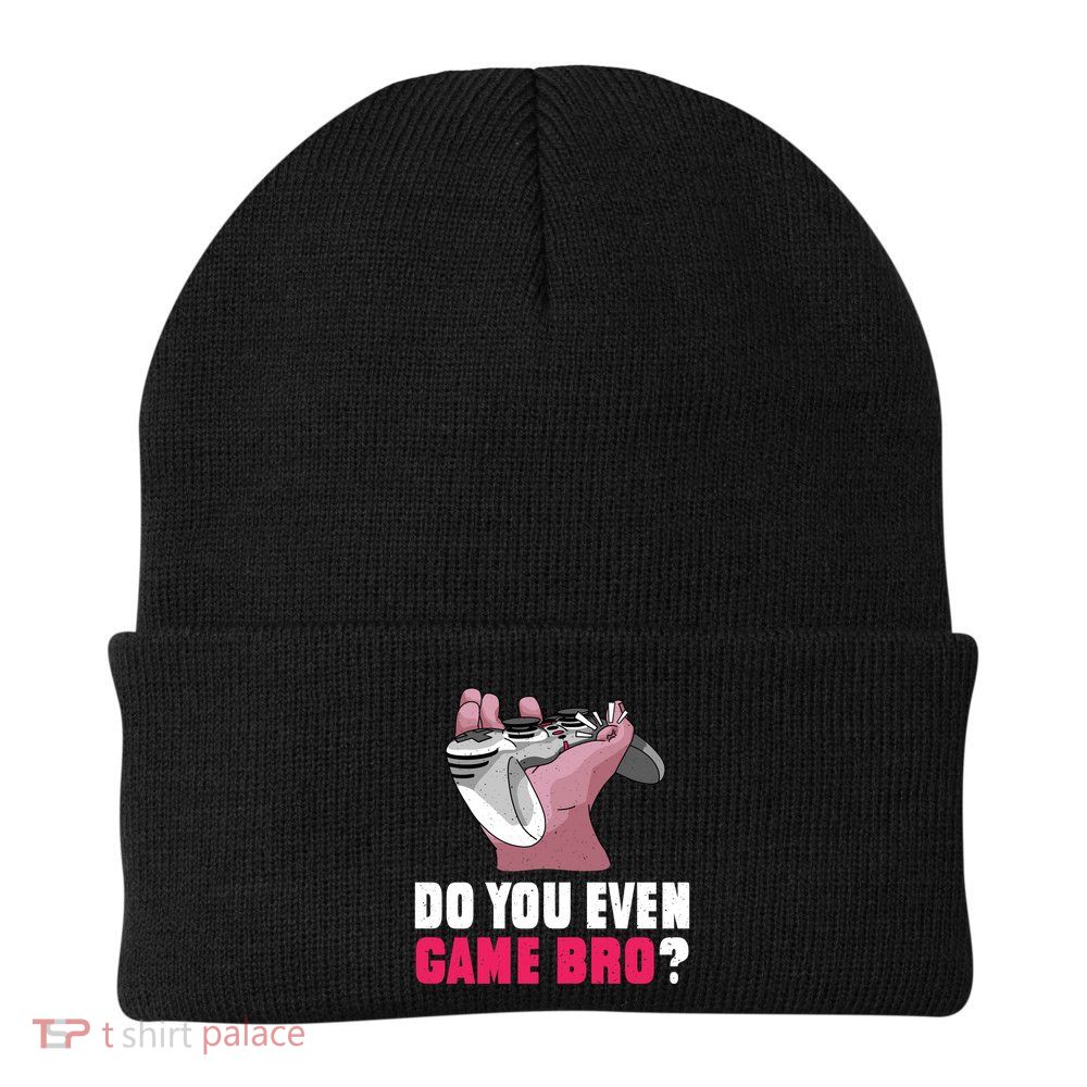 Do You Even Game Bro? Funny Gamer Beanie