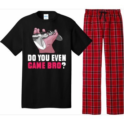 Do You Even Game Bro? Funny Gamer Pajama Set