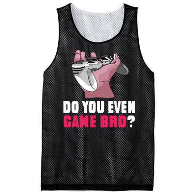 Do You Even Game Bro? Funny Gamer Mesh Reversible Basketball Jersey Tank