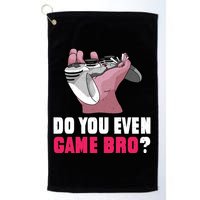 Do You Even Game Bro? Funny Gamer Golf Towel