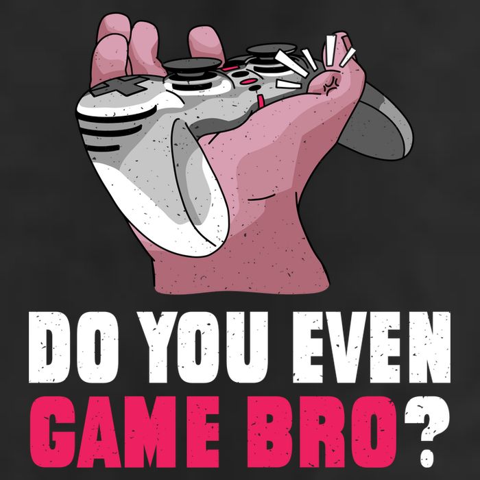 Do You Even Game Bro? Funny Gamer Golf Towel