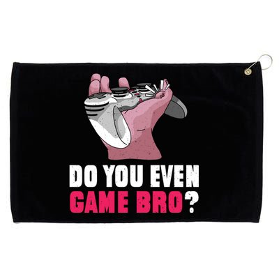 Do You Even Game Bro? Funny Gamer Grommeted Golf Towel