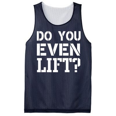 Do You Even Lift? Mesh Reversible Basketball Jersey Tank