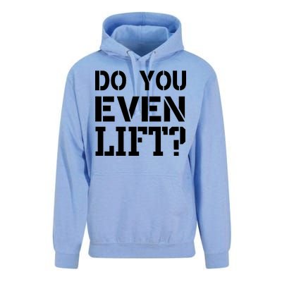 Do You Even Lift? Unisex Surf Hoodie