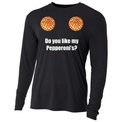 Do You Like My Pepperoni's Cooling Performance Long Sleeve Crew