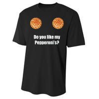 Do You Like My Pepperoni's Performance Sprint T-Shirt