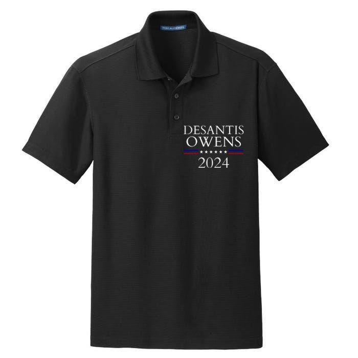 DeSantis Owens 2024 Dry Zone Grid Polo