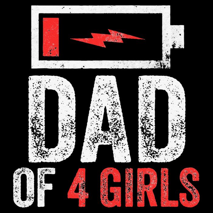 Dad Of 4 Gift From Daughter Fathers Day 16 in Basic Backpack