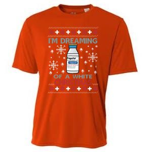 Dreaming Of A White Christmas Propofol Ugly Xmas Gift Cooling Performance Crew T-Shirt