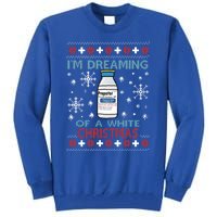 Dreaming Of A White Christmas Propofol Ugly Xmas Gift Tall Sweatshirt