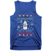 Dreaming Of A White Christmas Propofol Ugly Xmas Gift Tank Top