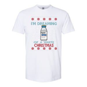 Dreaming Of A White Christmas Propofol Ugly Xmas Gift Softstyle CVC T-Shirt