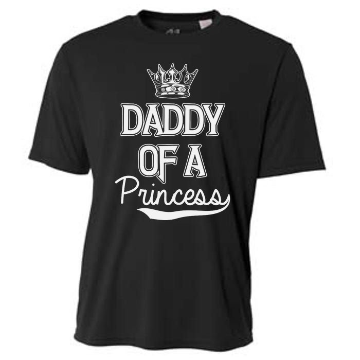 Daddy Of A Princess Fathers Day Cooling Performance Crew T-Shirt