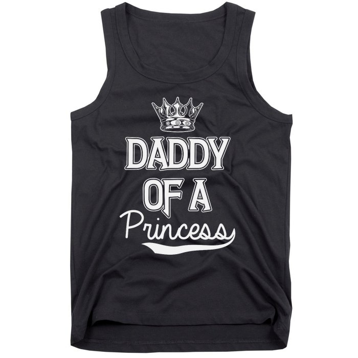 Daddy Of A Princess Fathers Day Tank Top