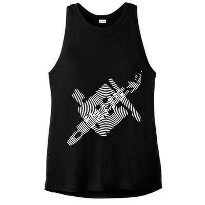 Dizzy Olly Alexander Ladies PosiCharge Tri-Blend Wicking Tank