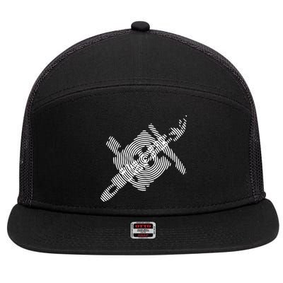 Dizzy Olly Alexander 7 Panel Mesh Trucker Snapback Hat