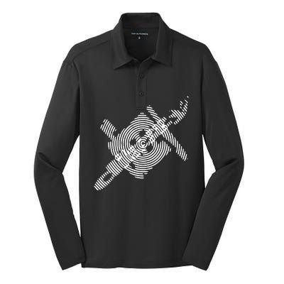 Dizzy Olly Alexander Silk Touch Performance Long Sleeve Polo