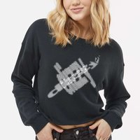 Dizzy Olly Alexander Cropped Pullover Crew