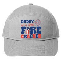 Daddy Of A Little Firecracker Family Matching 4th Of July 7-Panel Snapback Hat