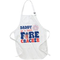 Daddy Of A Little Firecracker Family Matching 4th Of July Apron