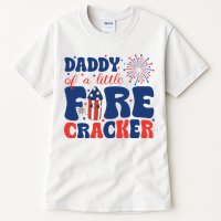 Daddy Of A Little Firecracker Family Matching 4th Of July Tall T-Shirt