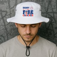 Daddy Of A Little Firecracker Family Matching 4th Of July Bucket Hat