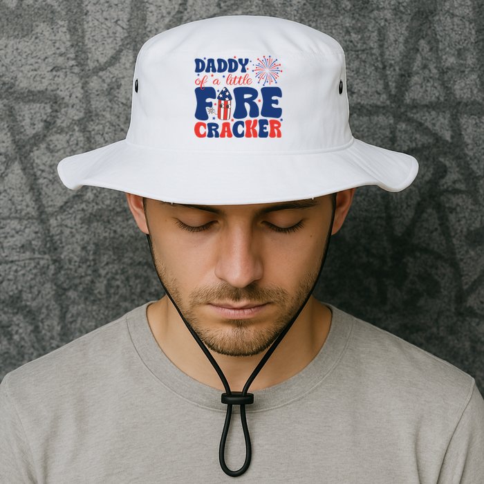 Daddy Of A Little Firecracker Family Matching 4th Of July Bucket Hat