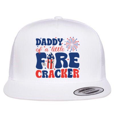 Daddy Of A Little Firecracker Family Matching 4th Of July Flatbill Hat