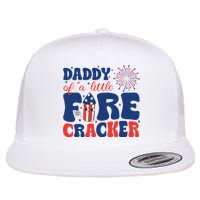 Daddy Of A Little Firecracker Family Matching 4th Of July Flatbill Hat