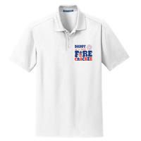 Daddy Of A Little Firecracker Family Matching 4th Of July Dry Zone Grid Polo