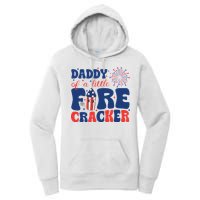 Daddy Of A Little Firecracker Family Matching 4th Of July Women's Pullover Hoodie