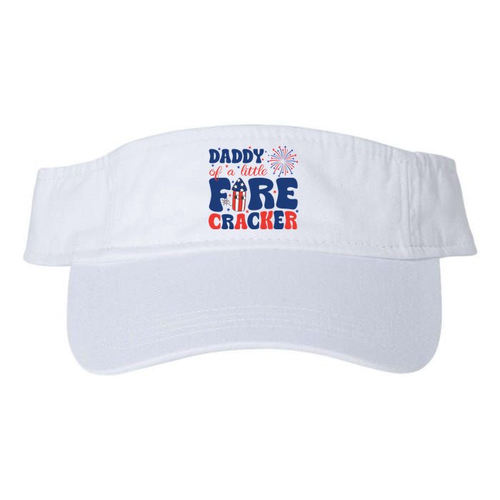 Daddy Of A Little Firecracker Family Matching 4th Of July Visor
