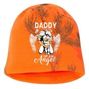 Daddy Of An Angel Pregnancy Infant Loss Awareness Gift Kati - Camo Knit Beanie