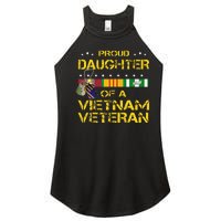 Daughter Of A Vietnam Veteran Im Proud My Dad Women's Perfect Tri Rocker Tank