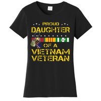 Daughter Of A Vietnam Veteran Im Proud My Dad Women's T-Shirt