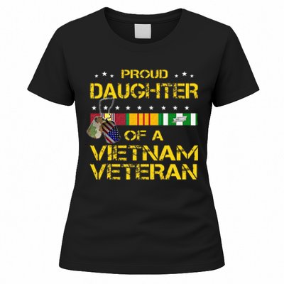 Daughter Of A Vietnam Veteran Im Proud My Dad Women's T-Shirt