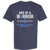 Dad Of A Warrior Moyamoya Disease Awareness Garment-Dyed Heavyweight T-Shirt