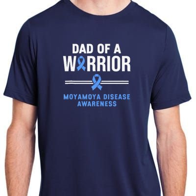 Dad Of A Warrior Moyamoya Disease Awareness Adult ChromaSoft Performance T-Shirt