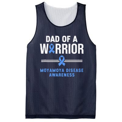 Dad Of A Warrior Moyamoya Disease Awareness Mesh Reversible Basketball Jersey Tank