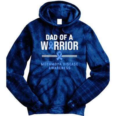 Dad Of A Warrior Moyamoya Disease Awareness Tie Dye Hoodie